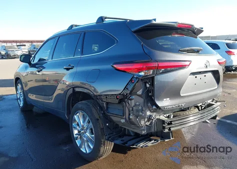 2021 Toyota Highlander Limited from USA, damaged, VIN 5TDYZRAH8MS524291
